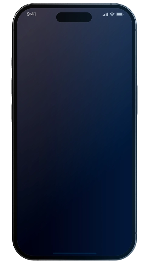 Interfaccia di trading mobile di Spot +6Z Virexa